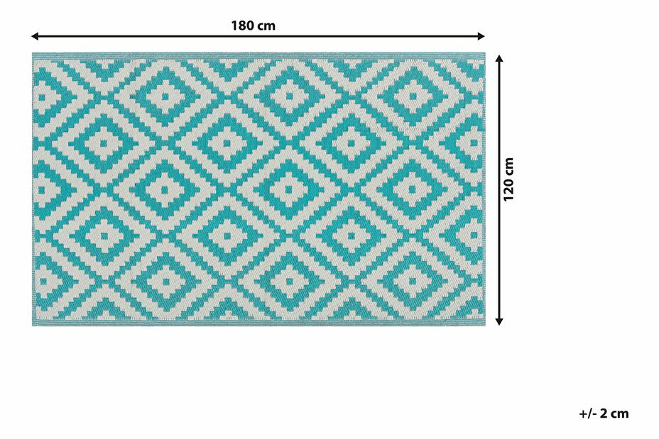 Tepih 120x180 cm HARDUN (plava)