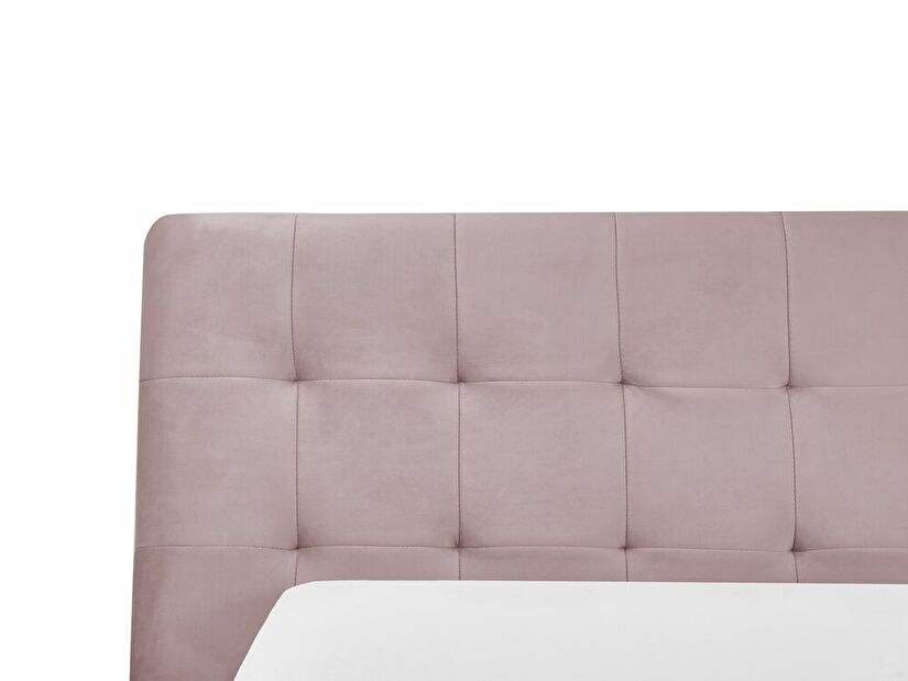 Bračni krevet 160 cm LILLY (s podnicom) (ružičasta)