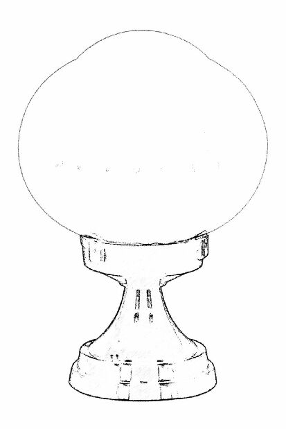 Vanjska zidna svjetiljka Dianne (crna)