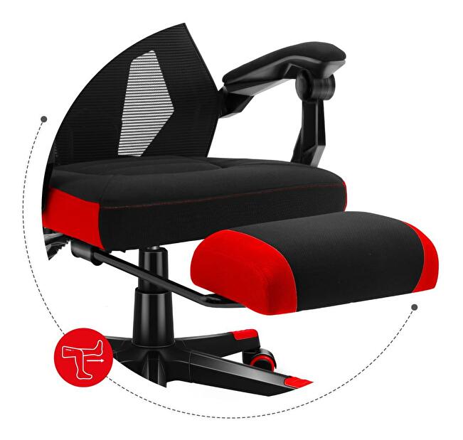Gaming stolica Cruiser 3 (crna + crvena)
