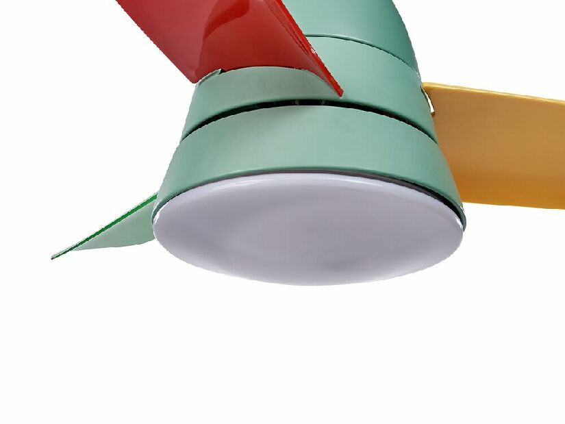 Stropni ventilator sa svjetlom Sergeo (višebojna) 