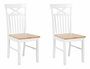 Set blagovaonskih stolica (2 kom.) Houza (bijela)