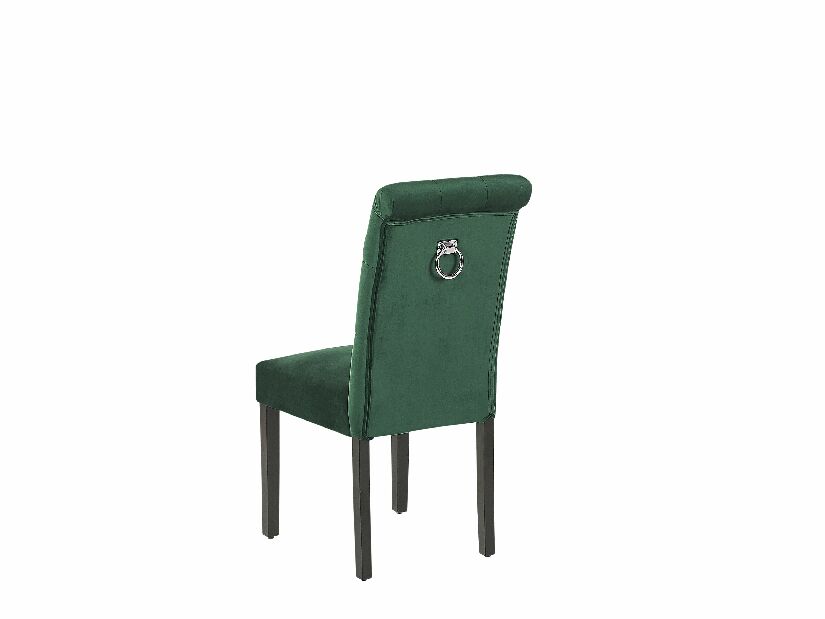 Set 2 kom. blagovaonskih stolica VALLA II (tamno zelena)