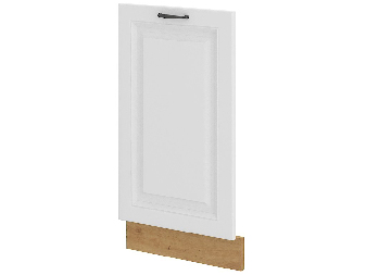 Vrata za ugrađenu perilicu posuđa Sheila -ZM 713 x 446 (hrast artisan + bijela )