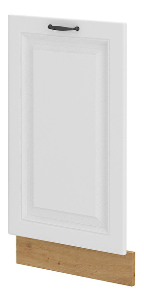 Vrata za ugrađenu perilicu posuđa Sheila -ZM 713 x 446 (hrast artisan + bijela )