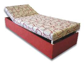 Jednostruki krevet (kauč) 90 cm Darcy (U boji cigle 41 + Dodo 1008)