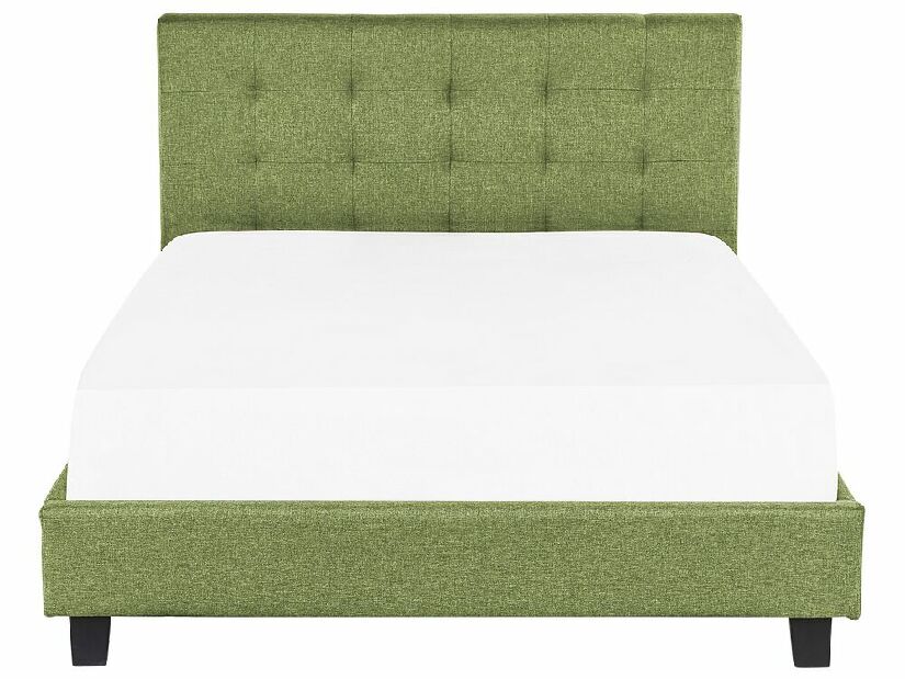 Bračni krevet 140 cm Rhiannon (zelena) (s podnicom)