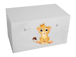 Kutija za pohranu za djecu Ione (bijela)