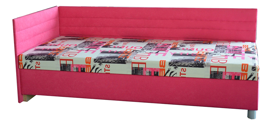 Jednostruki krevet (kauč) 90 cm Emil 2 (s opružnim madracem) (L)