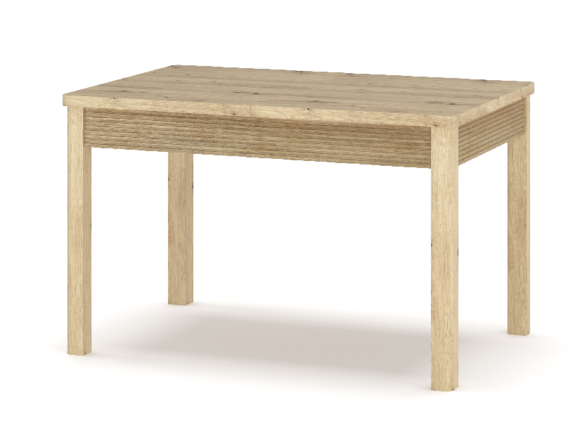 Blagovaonski stol na razvlačenje 120-160 cm Mindi (hrast artisan)