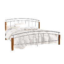 Bračni krevet 160 cm Malbrua (S podnicom)  