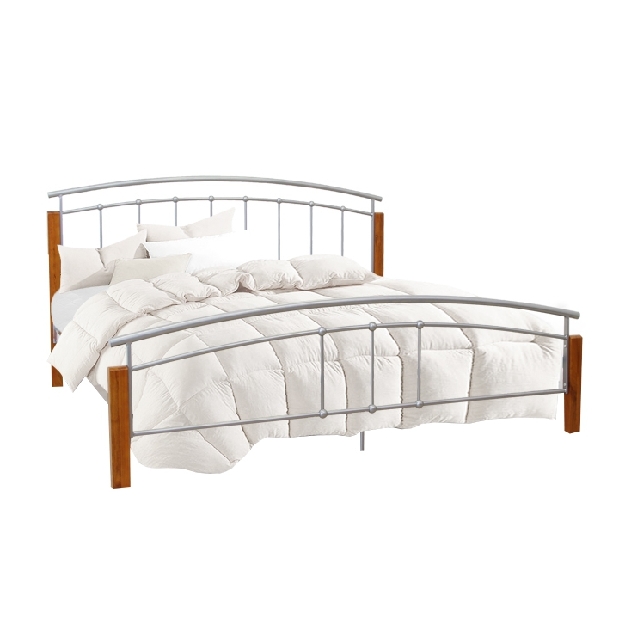 Bračni krevet 160 cm Malbrua (S podnicom) 