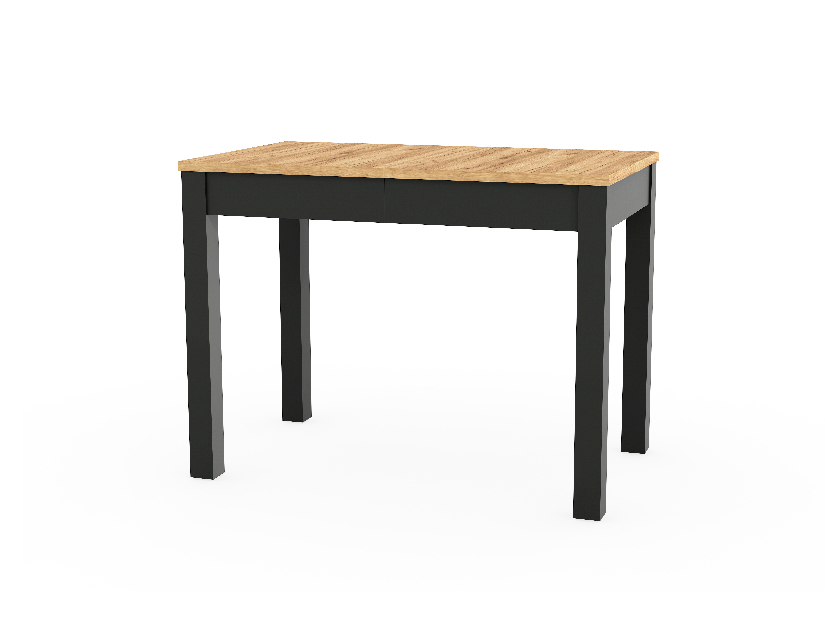 Blagovaonski stol Omega 03 (hrast + crna) (za 4 do 6 osoba)