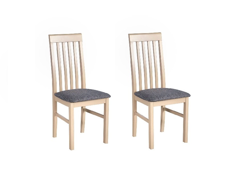 Set od 2 blagovaonske stolice Zefir I (sonoma hrast + siva) *rasprodaja