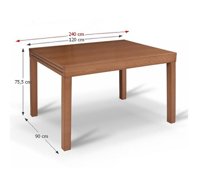 Blagovaonski stol Tanah (trešnja) (za 4 do 10 osoba) 