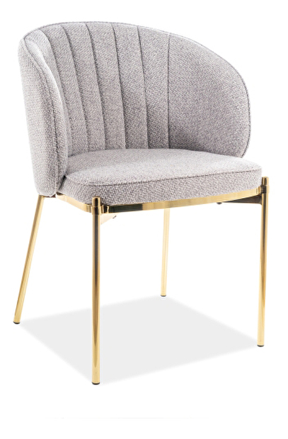 Blagovaonska stolica Parry (siva + zlatna)