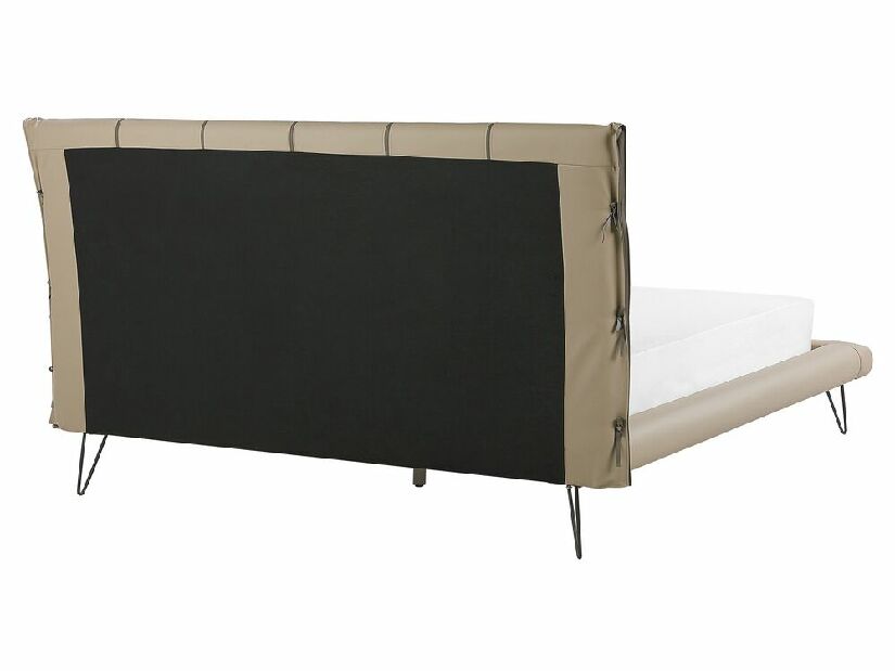 Bračni krevet 160 cm BETTEA (s podnicom) (bež)