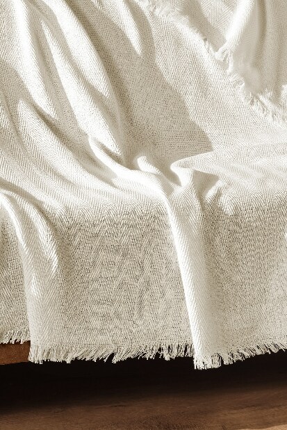 Prekrivač za sofu 180 x 210 cm Merinda (ecru)