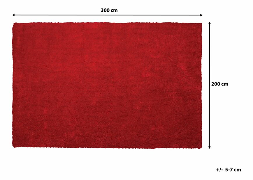 Tepih 300 cm Damte (crvena)