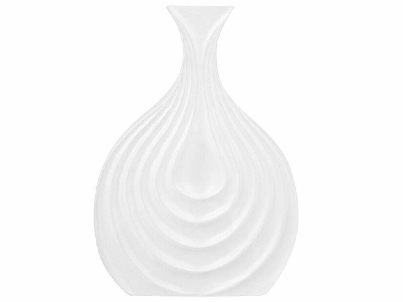 Vaza TAMMIN 25 cm (stakloplastika) (bijela)