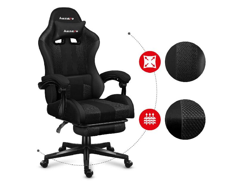 Gaming stolica Fusion 4.7 (crna + ugljik)