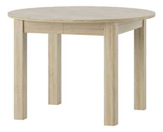 Blagovaonski stol Untim 1 (hrast sonoma) (za 4 do 6 osoba)
