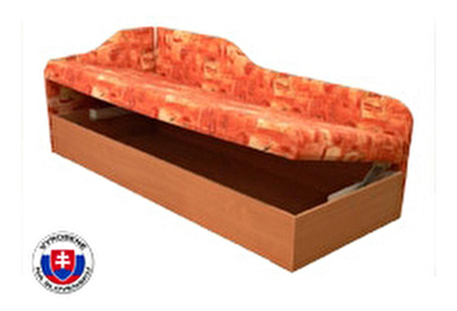 Jednostruki krevet (kauč) 80 cm Eda 4/2 (s pjenastim madracem) (L)