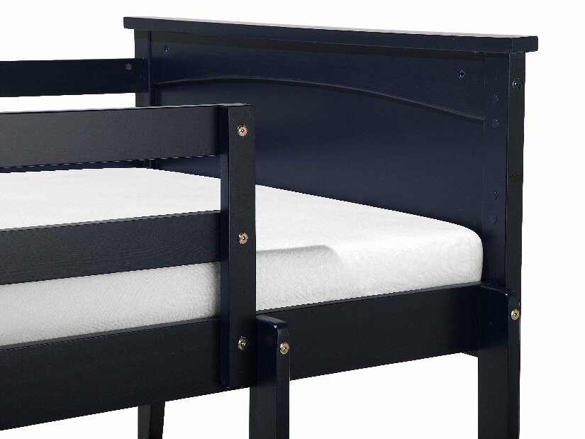 Krevet na kat 90 cm RADIN (s podnicom) (plava)
