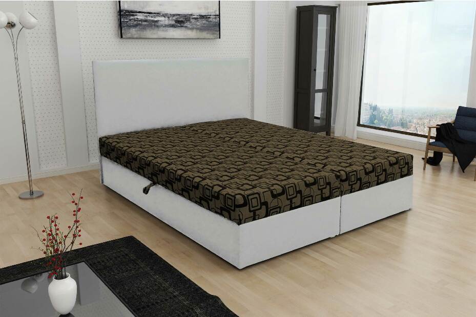 Bračni krevet 160 cm Trachalio (s madracem) 