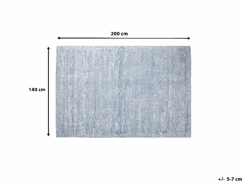 Tepih 200x140 cm Gari (svijetlo plava)