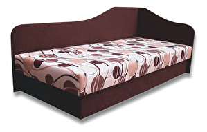 Jednostruki krevet (ležaj) 80 cm Lady 87 (Tamnosmeđa 40 + Ikarus 20) (D) 