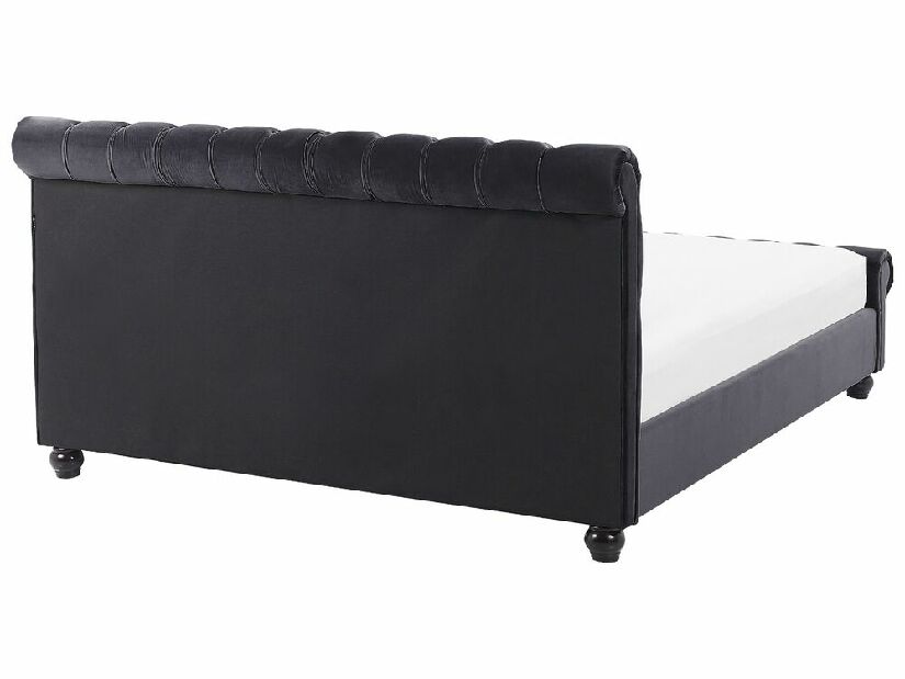 Bračni krevet 140 cm ARCHON (S podnicom) (crna) 