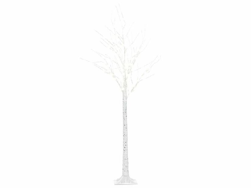 Vanjsko ukrasno drvce 160 cm Lapza (bijela)