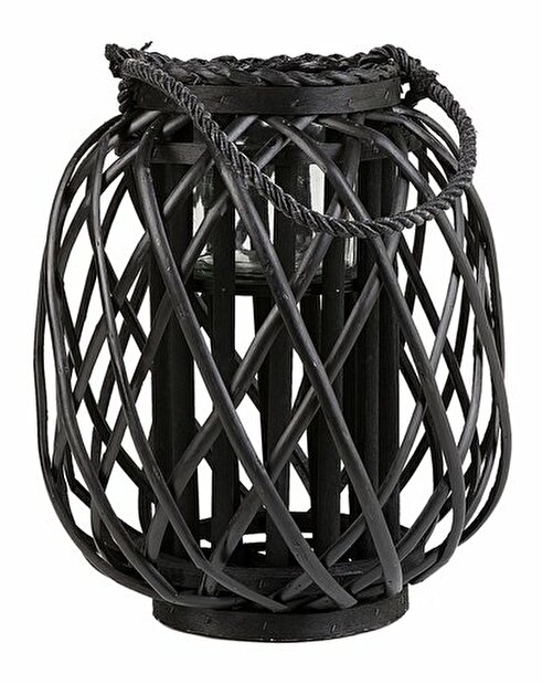 Lanterna MAURI 30 cm (drvo) (crna)