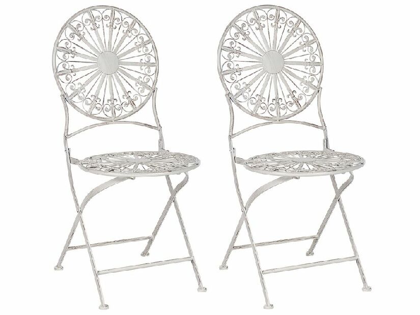 Set vrtnih stolica (2 kom.)- Sarala (bijela) 