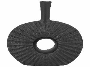 Vaza ARCATA 24 cm (stakloplastika) (crna)