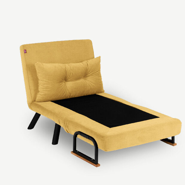 Fotelja na razvlačenje Sandy (boja senfa)