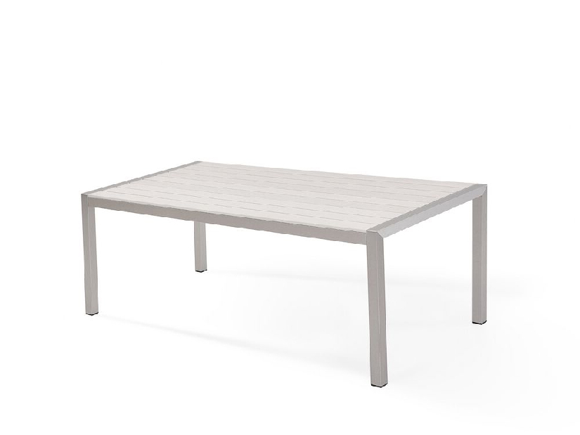 Vrtni blagovaonski stol- VERO (za 6 osoba) (bijela)