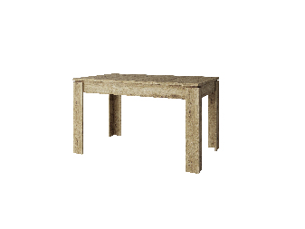 Blagovaonski stol na razvlačenje (za 4 do 6 osoba) Deloris (hrast navarra)