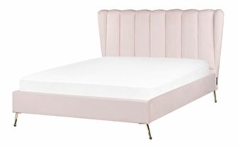 Bračni krevet 140 cm Mirabell (ružičasta)