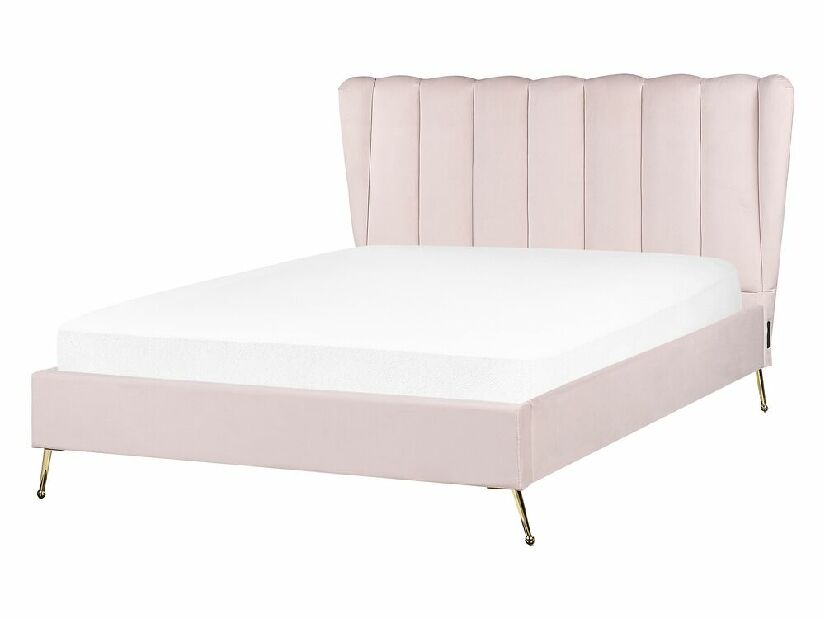 Bračni krevet 140 cm Mirabell (ružičasta)