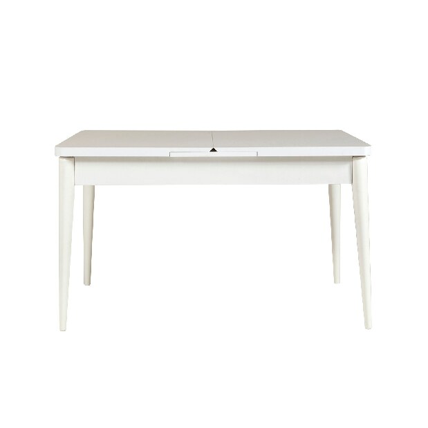 Blagovaonski stol na razvlačenje s 2 stolice i klupom Vlasta (bijela + antracit)