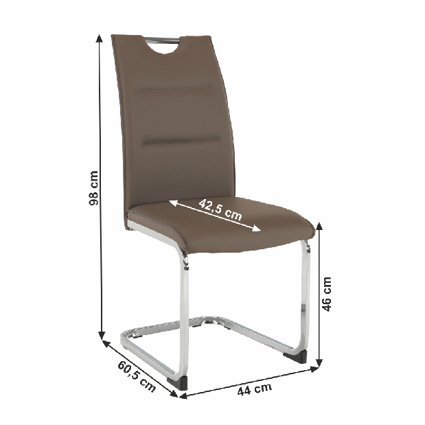 Blagovaonska stolica Tossa (smeđa)