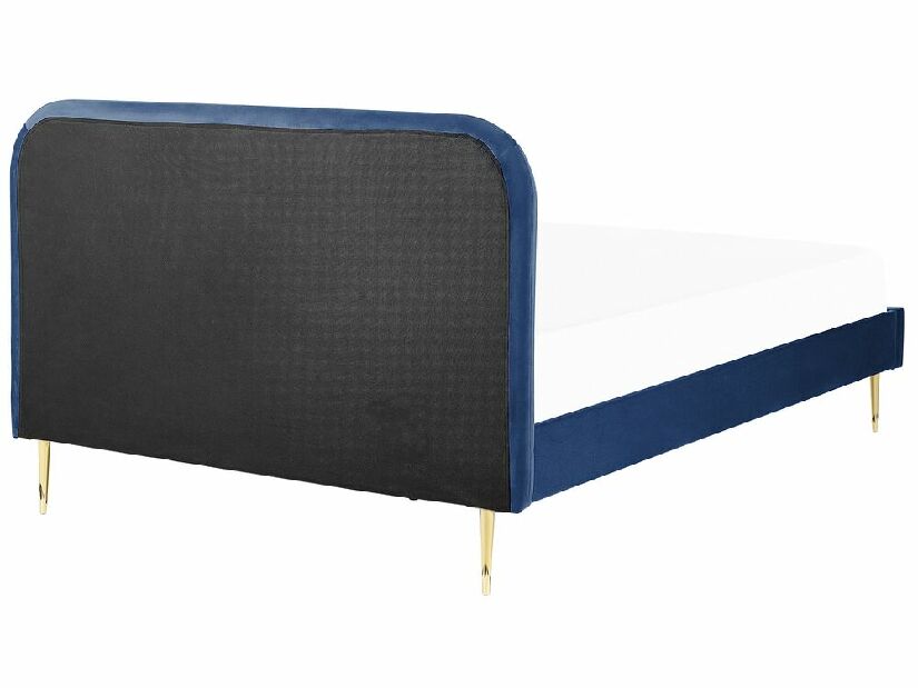 Bračni krevet 180 cm Faris (plava) (s podnicom)