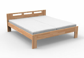 Bračni krevet 160 cm Neoma (masiv bukva)