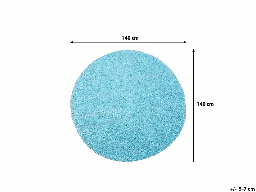 Tepih 140 cm Damte (svijetlo plava)