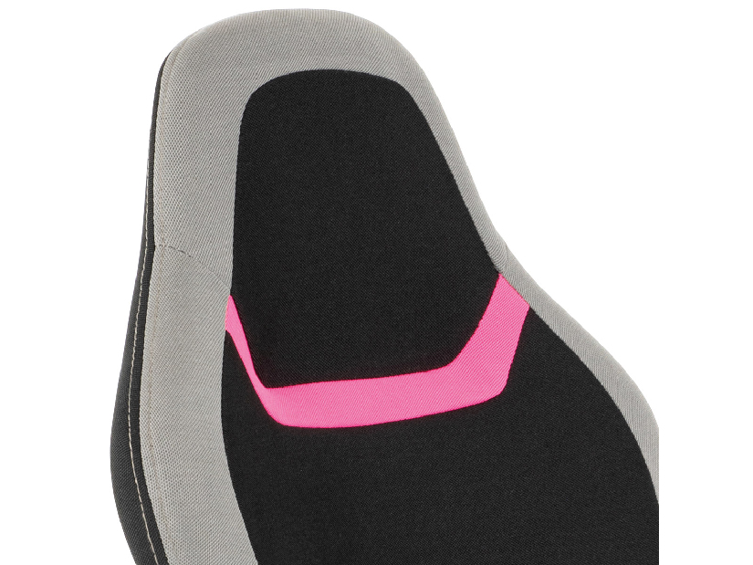 Uredska stolica Leira-L611-PINK (crna + siva + ružičasta)