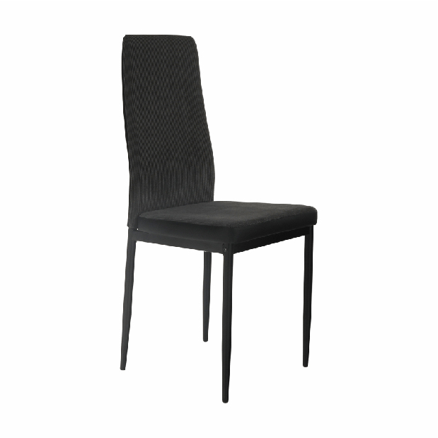 Blagovaonska stolica Enrico (tamno siva + crna)