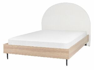 Bračni krevet 140 cm Milza (bijela)