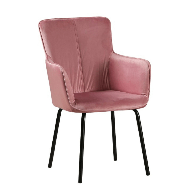 Fotelja Versum (ružičasta) 
